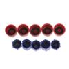 10Pcs/Set R134A Cap A/C Cap 13Mm & 16Mm Air Conditioning Service Ac System Charging Port Caps Low Side And High Side