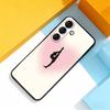 Чехол для телефона GYM Girl Gymnastic для Samsung Galaxy A 73,72,51,53,52,71,22,5G,Note,J7,8,9 Мягкий Черный Чехол с Точными Отверстиями