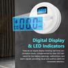 Carbon Monoxide Smoke Detector Electrochemical Sensor Smoke Detector Digital Display Sound and