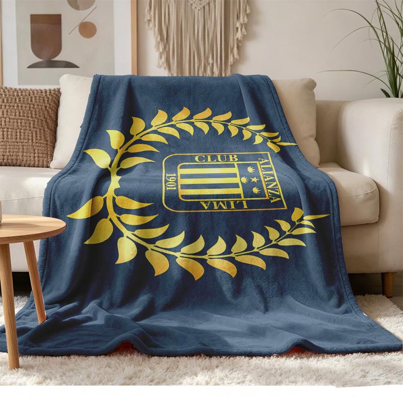 Alianza Lima A Soft and comfortable flannel Suitable for sofas living rooms outdoor camping travel and also makes a great anniversary gif