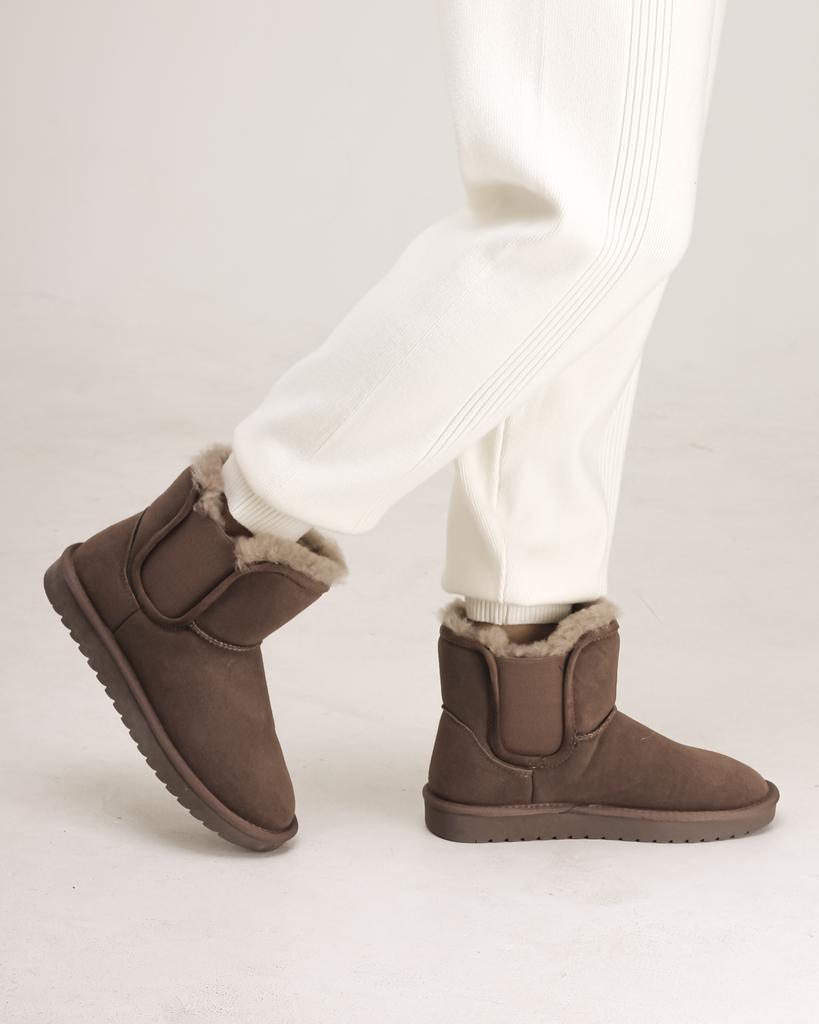 Угги Челси Prima d'Arte 8512 36 темный визон замша