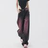 Women's Retro Graffiti Washed Wide-Leg Jeans for Spring & Summer