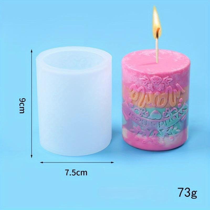 DIY Drip Glue Mold Is The Best Mom Aromatherapy Candle Silicone Mold Decoration