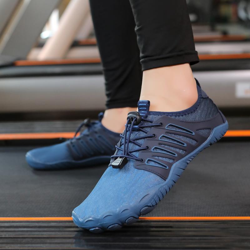 36-46 Beach Shoes Couple Models Fast Dry High Elastic Cloth Men's Outdoor Beach Shoes Traces of Stream of Water Sports Sailing Shoe