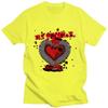Rock Band My Chemical Romance Футболки с графическим принтом Heart Bullets Мужские Женские Винтажные Хип-Хоп Короткий рукав Хлопковая Футболка Streetwear