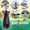 Carp Fishing Rocket Feeder Spomb Rocket Shape Lure Bait Carp Fishing Feeder Float Holder Attract Container Carp Nesting Device
