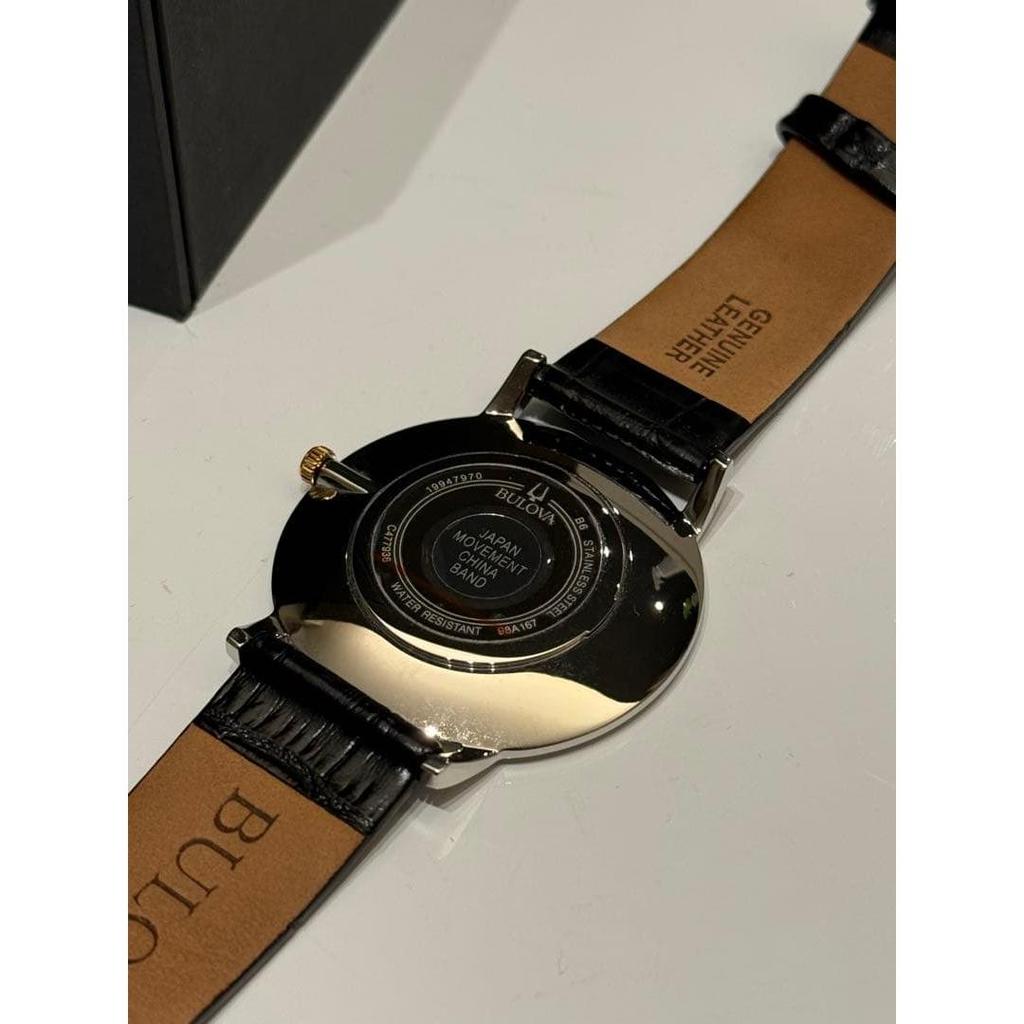Б/у автоматические часы Bulova черные 98A167