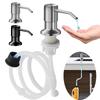 Soap Dispenser for Kitchen Sink, Kichen Sink Soap Dispenser,Extension Tube Kit, Under Sink Soap Dispenser Pump, No Need More Ref