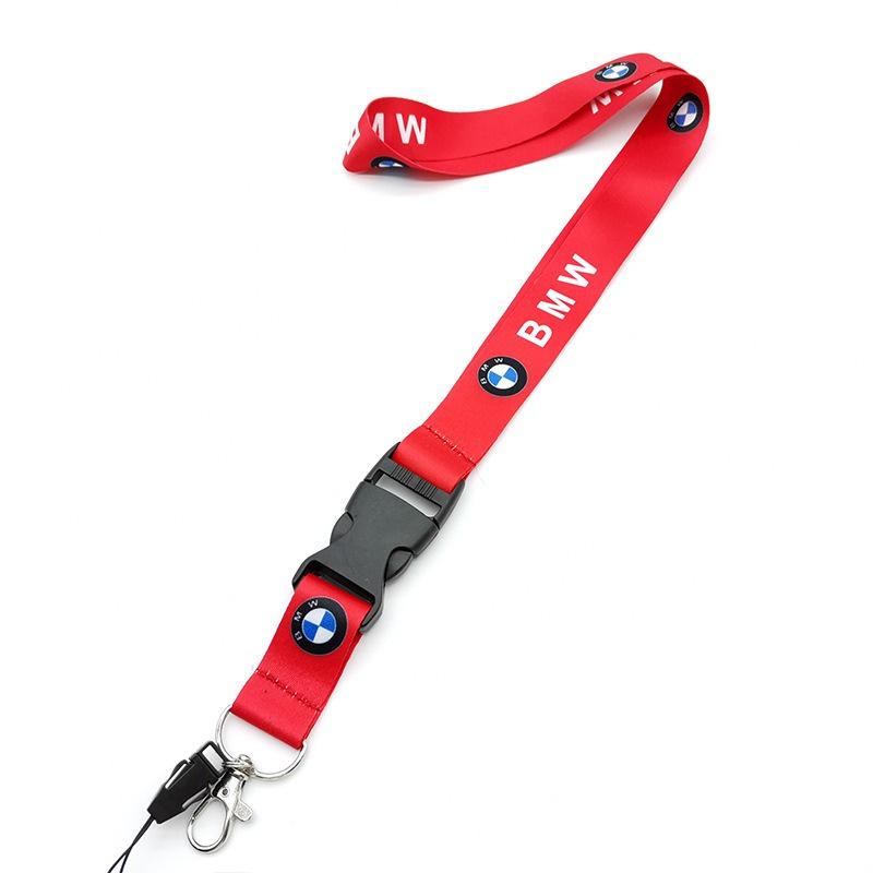 BBIV3 BMW Lanyard Keychain Key Strap Holder&Staff ID Cards For BMW X1 X2 X3 X5 X4 X6 X7 G30 E30 E36 BMW 50th Anniversary 3 5 7 series