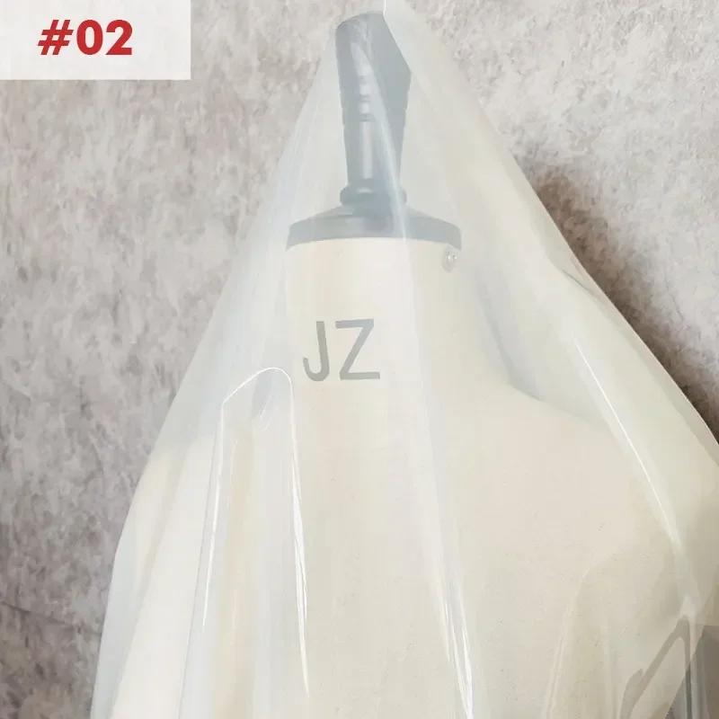 ПУ прозрачная ткань водонепроницаемая 0,2 мм ПВХ желе пленка ткани для плаща одежда дизайнерская ткань DIY сумка швейные принадлежности