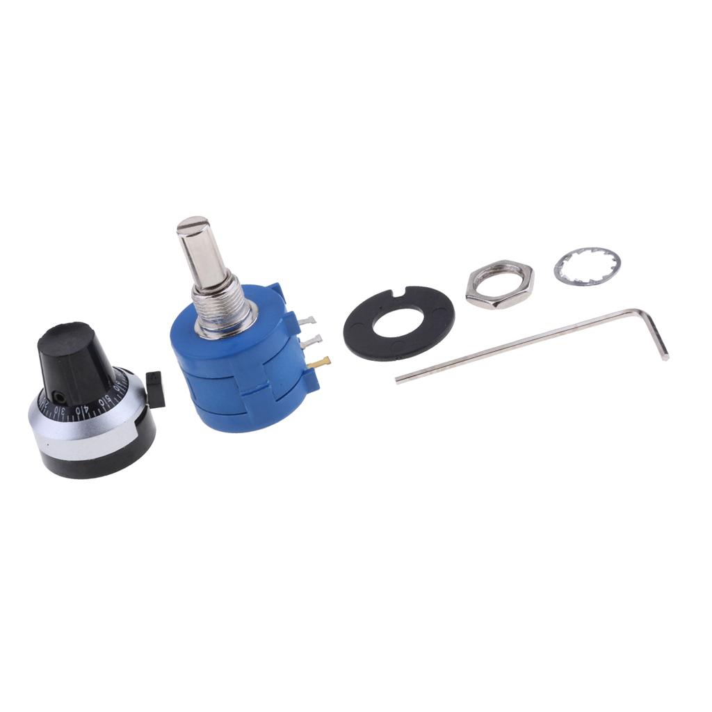 1 кОм 3590S-2-103L 10-оборотный прецизионный проволочный потенциометр с регулируемым сопротивлением