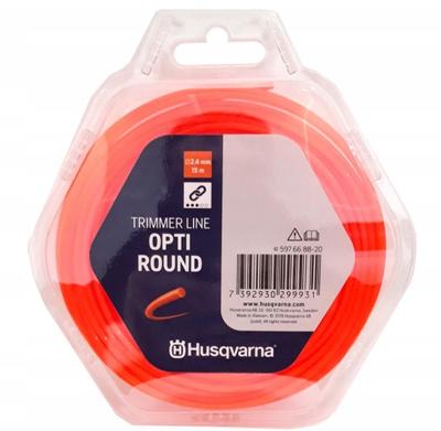 Husqvarna Opti Round Trimmer Line 2.4mm X 15m Original Nylon Cord