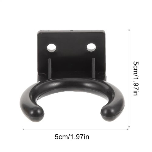 Gerinkoken Microphone Hanger (2-Piece Set), Wall-Mounted Microphone Hanger, Storage Stand, Clip, Wireless, Home Use, Dedicated Hook, Bracket, Clamp, F