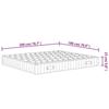 VidaXL Matelas à ressorts ensachés dureté moyenne 180x200 cm 3206417