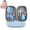 Baby Grooming Kit with Nail Clippers and Nail File for Newborns, Nose Care, and Nail File for Health and Cleanliness, Portable Case Included, Perfect