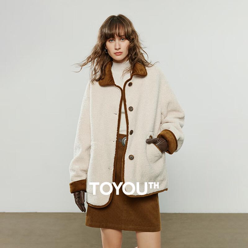 Женская стеганая куртка из искусственного меха и замши Chuyu