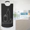 Bottles Collection Container Oxford Cloth Storage Bags 115L Indoor Can Glass Recycling Bin for Kitchen Home Garage Pantry Office