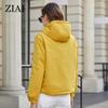 ZIAI 2023, весенняя женская куртка, короткий плащ, простой пуловер, женское пальто, простые повседневные качественные ветровки, куртки ZS-30011