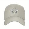 Funny Geese Goose Bumps Meme Baseball Cap Unisex Adjustable Polyester Outdoor Casual Hat