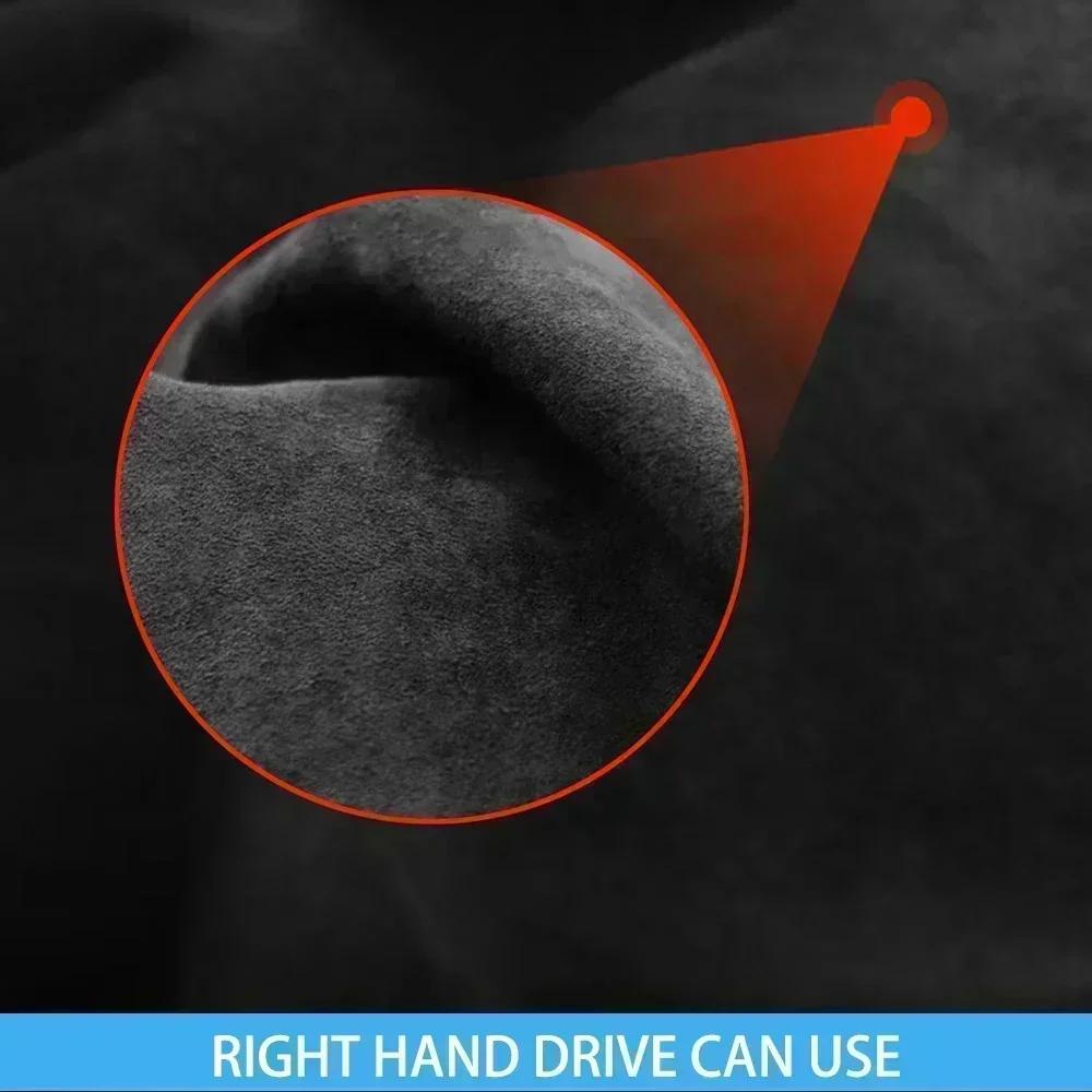 Carbon Fiber Car Accessories Dashboard Storage Panel Modified Interior Cover Sticker Trim For Lexus IS250 IS350 300H 2013-