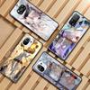 Glass Case For Xiaomi Mi Poco X3 NFC M3 11T Pro 10T Note 10 Lite 9T F3 11i Luxury Tempered Back Phone Cover Original God Lunda