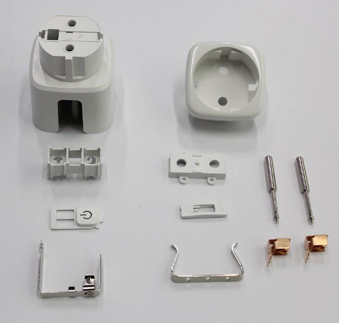 Умная вилка TUYA для ЕС: Пульт дистанционного управления Wi-Fi, с голосовой активацией через Alexa и Google