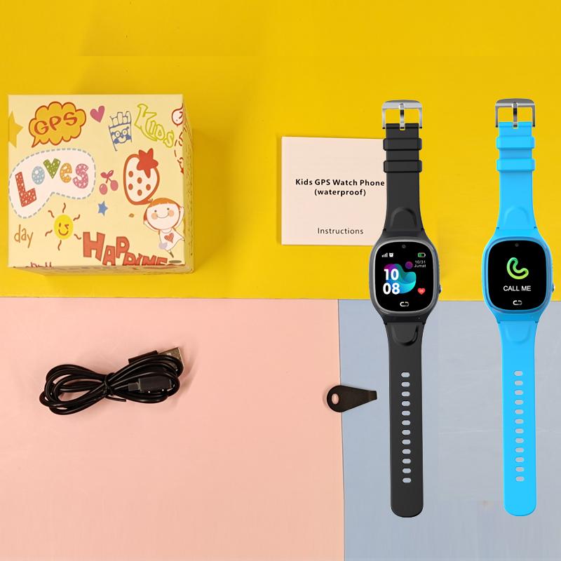 Children's Smart Watch SOS Phone Watch Smartwatch for Kids 2G Sim Card IP67 Waterproof Kids Watch Clock Boy's Girl's Gifts