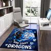 1PC Custom Name Dragon Lovers Theme Floor Mat Ideal for Living Room, Game Rooms, Office, Bedroom,Floor Mat Playful Design