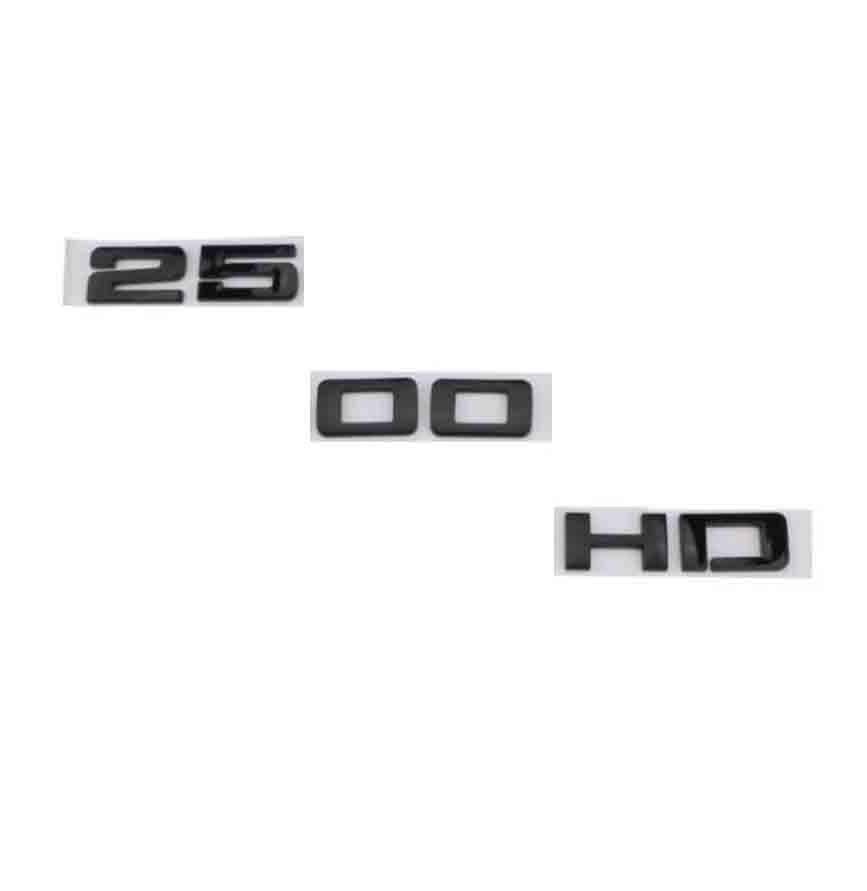 Applicable to Chevrolet GMC 2500HD TAHOE body lettering decals.