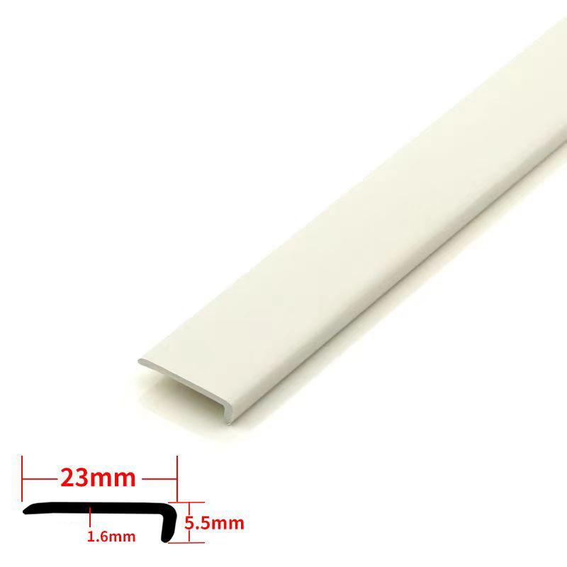 270 см L-образная угловая обвязочная лента для края пола, обвязочная лента для края пола из каменного пластика SPC, защита украшения