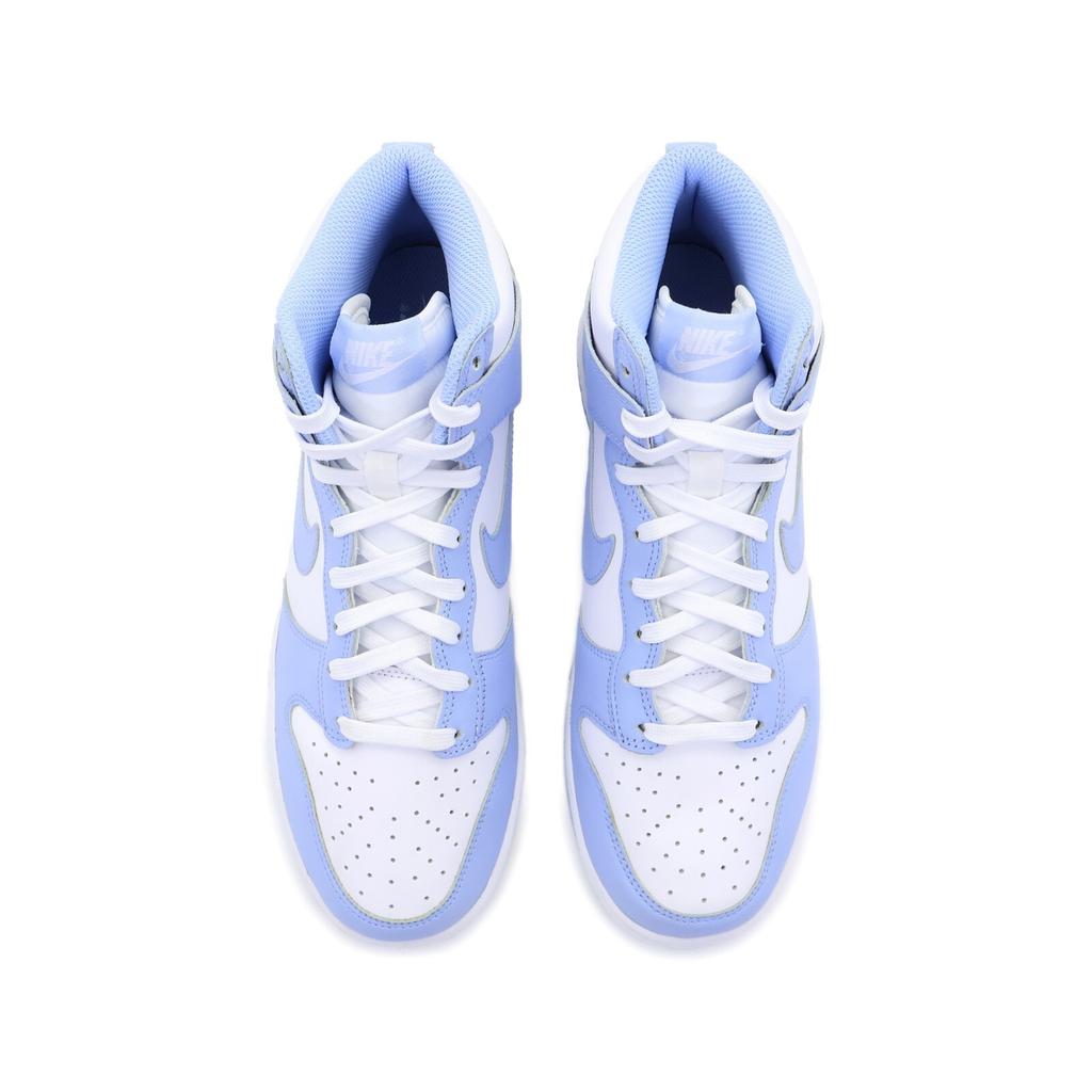 DD1869-107 Nike Dunk High Алюминиевый Университетский Светло-синий Белый Саксе (Женский)