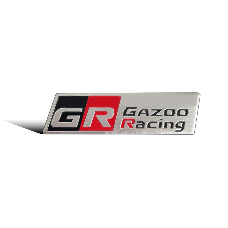 For Toyota GR Sport 3d Car Sticker Metal Labeling Emblem Badge Decals For Toyota Supra Sport Gr Sport C-Hr Rav4 Prius Auto Camry