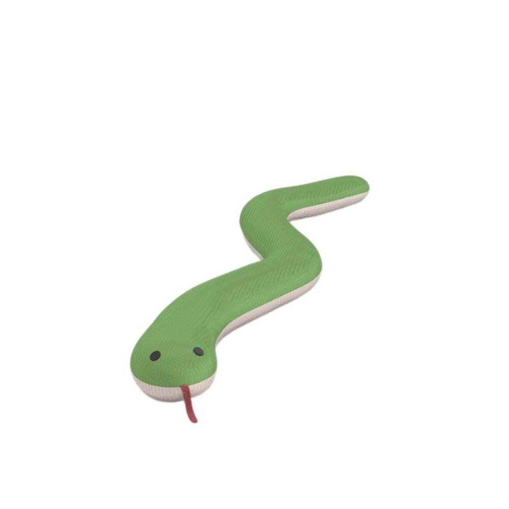 Plush Kitten Toy Snake Soft Touch Snake Shape Cat Toy Creative Interactive Pet Toy Indoor