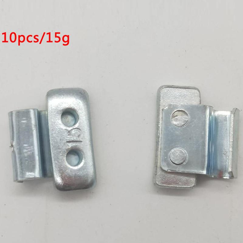 10 шт. Крюк для колесного балансировочного блока 5G-30G, алюминиевый сплав, ступица колеса, широкий противовес, противовесы для шин