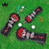 Golf Club Wood HeadCovers ,Driver ,1 3 5 Fairway Wood ,UT Cover ,Embroidery Craftsmanship