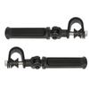 Motorcycle Highway Foot Pegs 25mm To 32mm Aluminum Alloy Universal Fit Engine Crash Bar Footrest