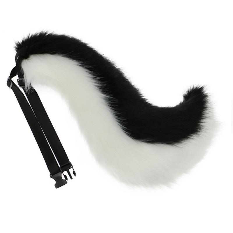 Handmade Beast Tail Dress Up Plush Cute Comic Show Wolf Tail Party Cosplay Props Party Simulation Beast Tail Tail
