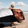 A-Aphex Twin Микрофибра С принтом Пляжное полотенце Альпинизм Йога Пляж Плавание Бег Впитывающее Мягкое полотенце