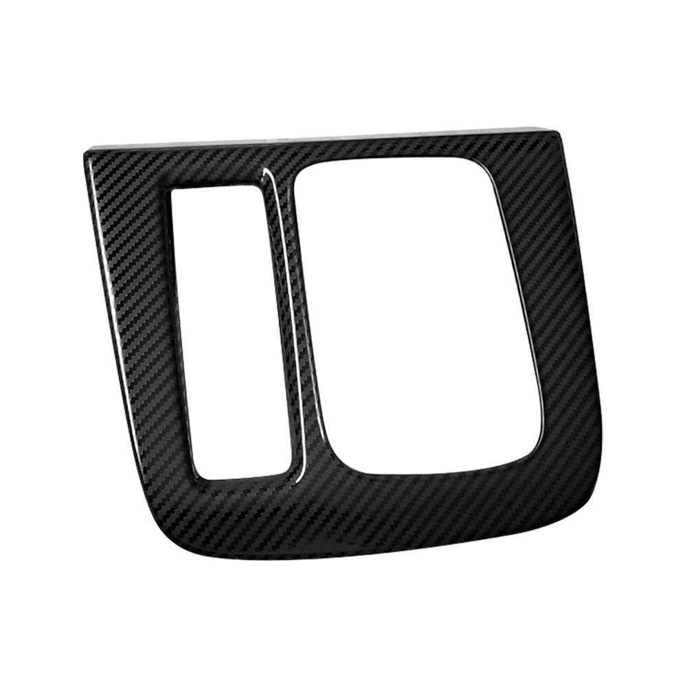 Carbon Fiber Look Console Gear Shift Panel Cover Trim For Honda CRV CR-V 2023-2024