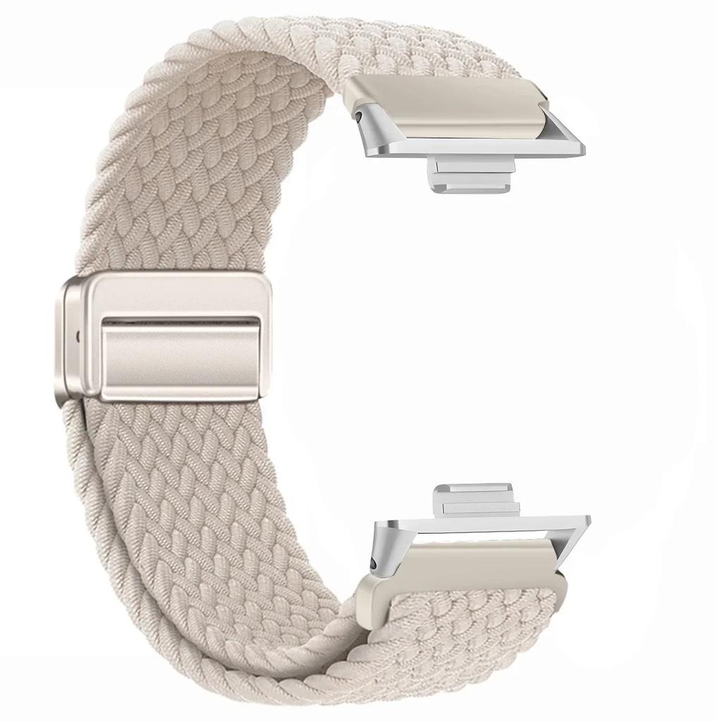 Magnetic Braided Nylon Loop Band for Xiaomi Redmi Watch 5 4 Strap Adjustable Sport Replacement Correa Bracelet Mi Band 9 8 Pro