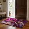 Floor Mat Soft Flannel Rug Non Slip Absorbent Mat for Bathroom Bedroom Home Decor Anime J JoJos Bizarre A Adventure