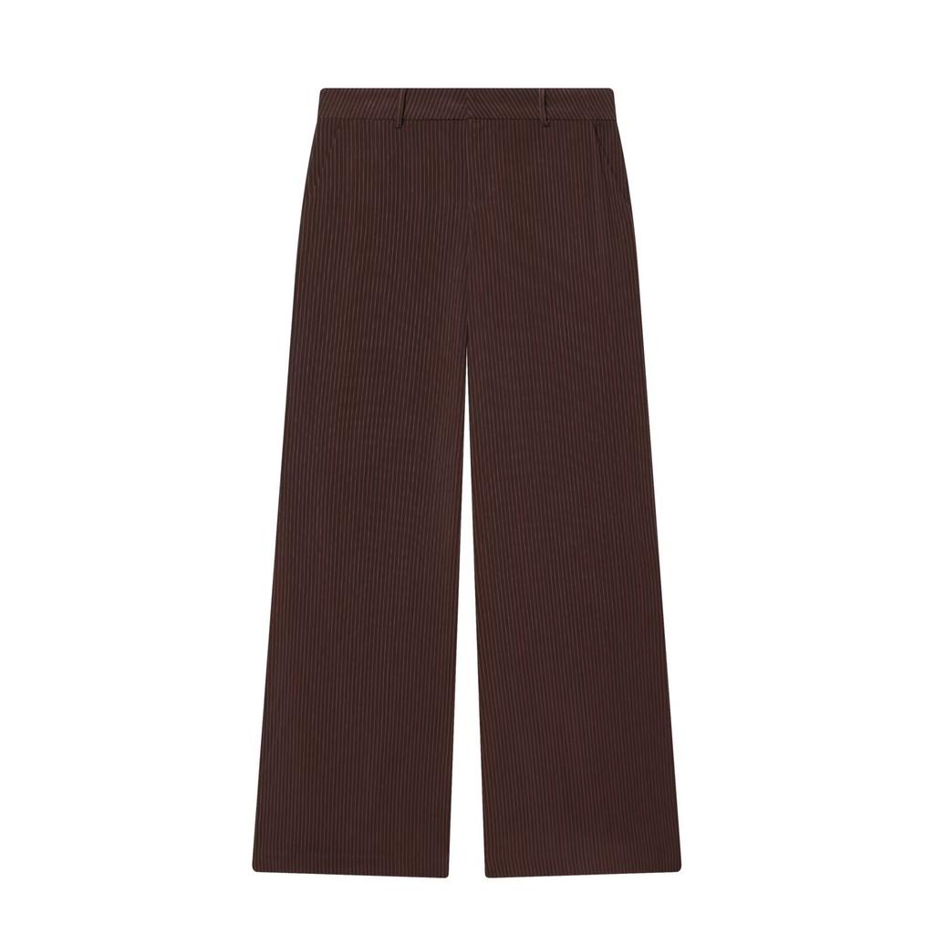 European and American style, new women's clothing, foreign style, fashionable casual striped low-rise flared pants 2180402