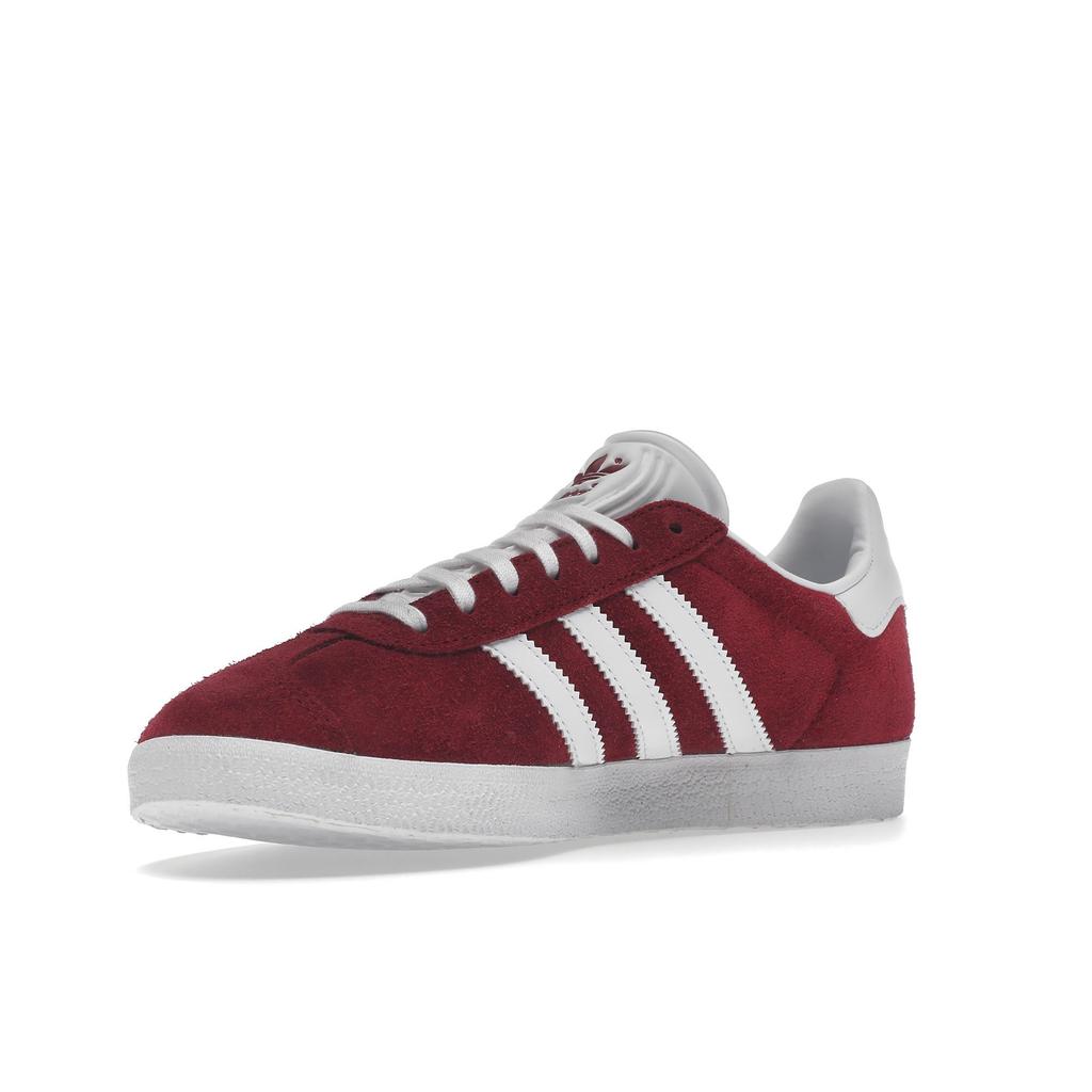 adidas Оригинальные Gazelle 'Collegiate Burgundy Cloud White Gold Metallic' Унисекс Повседневные Кроссовки B41645