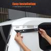 Для Toyota Land Cruiser 250 Prado LC250 2024-2025 ABS Углеродное волокно Декоративная накладка на стойку D автомобиля Автомобильные аксессуары