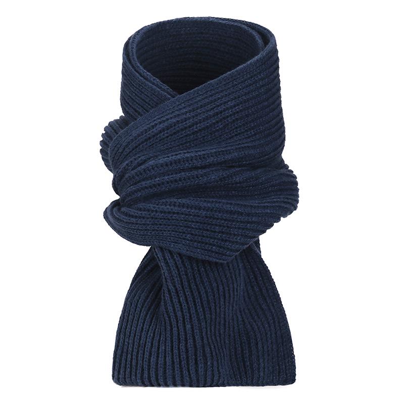 FEWK Зимний очень длинный шарф и шапка - Унисекс Флисовая подкладка Защита от холода Теплая вязка