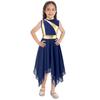 Kids Girls Praise Lyrical Dance Dress Worship Liturgical Celebration Costume Ballet Dance Wear