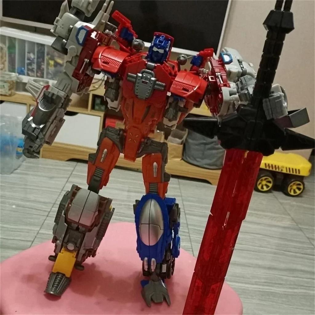 В НАЛИЧИИ Трансформеры Computron 5-в-1 Комбинация W8617 Warbotron Scatters Фигурка Действия Робот-трансформер Модель Аниме