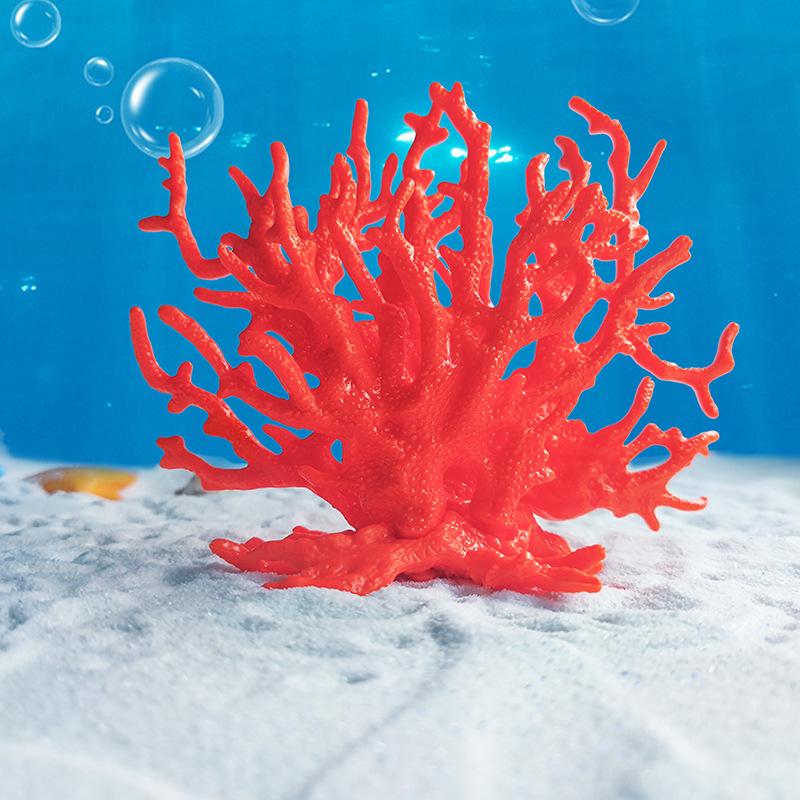 Имитация коралла, красочный аквариум, ландшафтное украшение, водные растения, аквариумные железные ветки, подводный набор, украшение