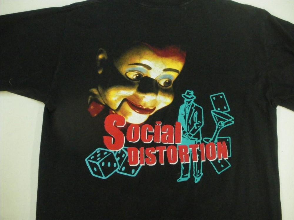 SOCIAL DISTORTION Band Short Sleeve Black Men S-234XL T-Shirt PP742 Unisex T-Shirt