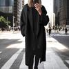 Women Autumn Winter Woolen Coats Ladies Single Breasted Long Sleeve Pockets Maxi Coat Ladies Outerwears Jackets